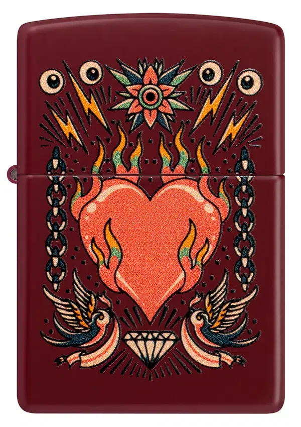 Diseño de corazón tatuado Diseño de corazón tatuado