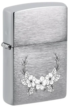 Diseño de corona de flores