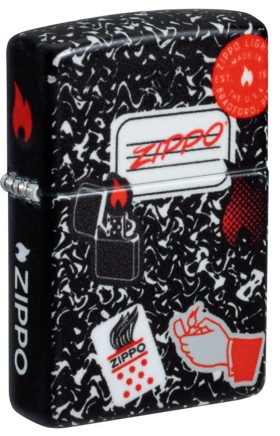 Diseño de cuaderno zippo Diseño de cuaderno zippo