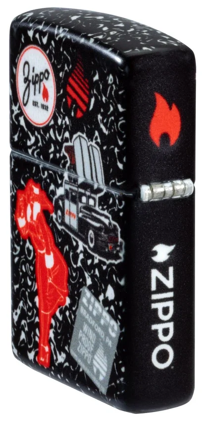 Diseño de cuaderno zippo Diseño de cuaderno zippo