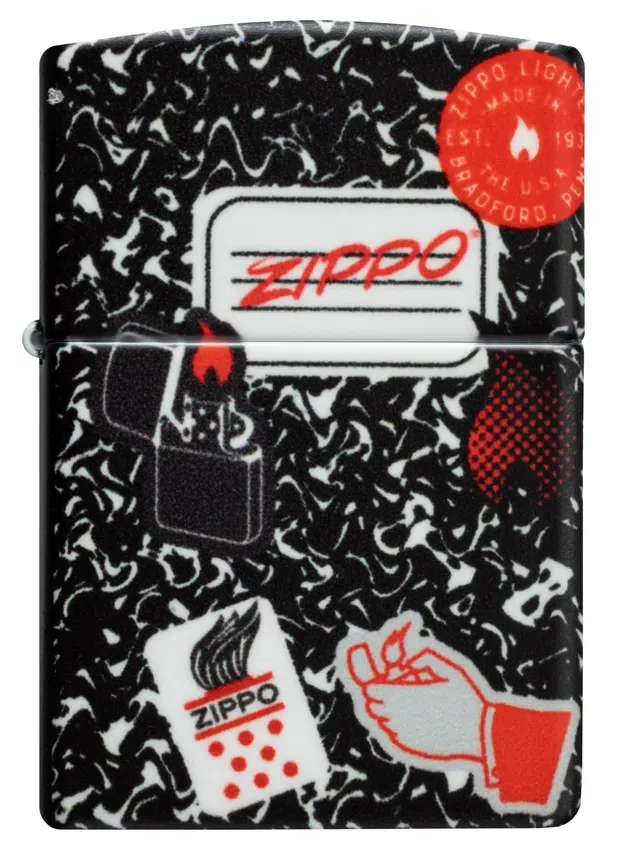Diseño de cuaderno zippo Diseño de cuaderno zippo