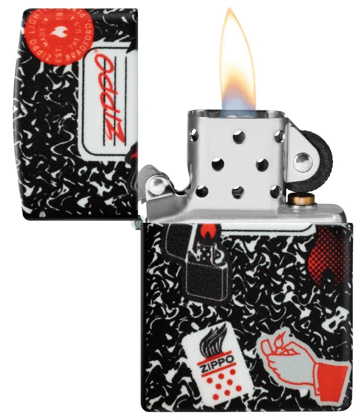 Diseño de cuaderno zippo Diseño de cuaderno zippo