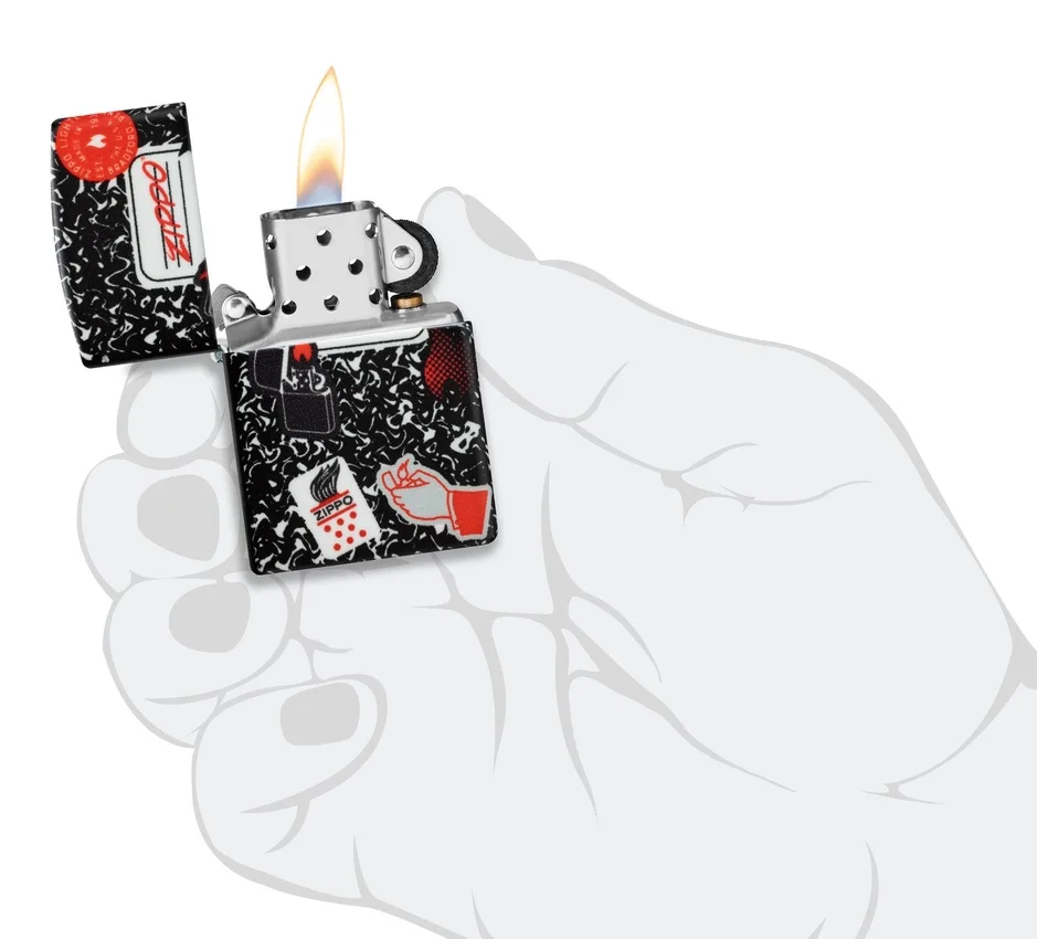 Diseño de cuaderno zippo Diseño de cuaderno zippo