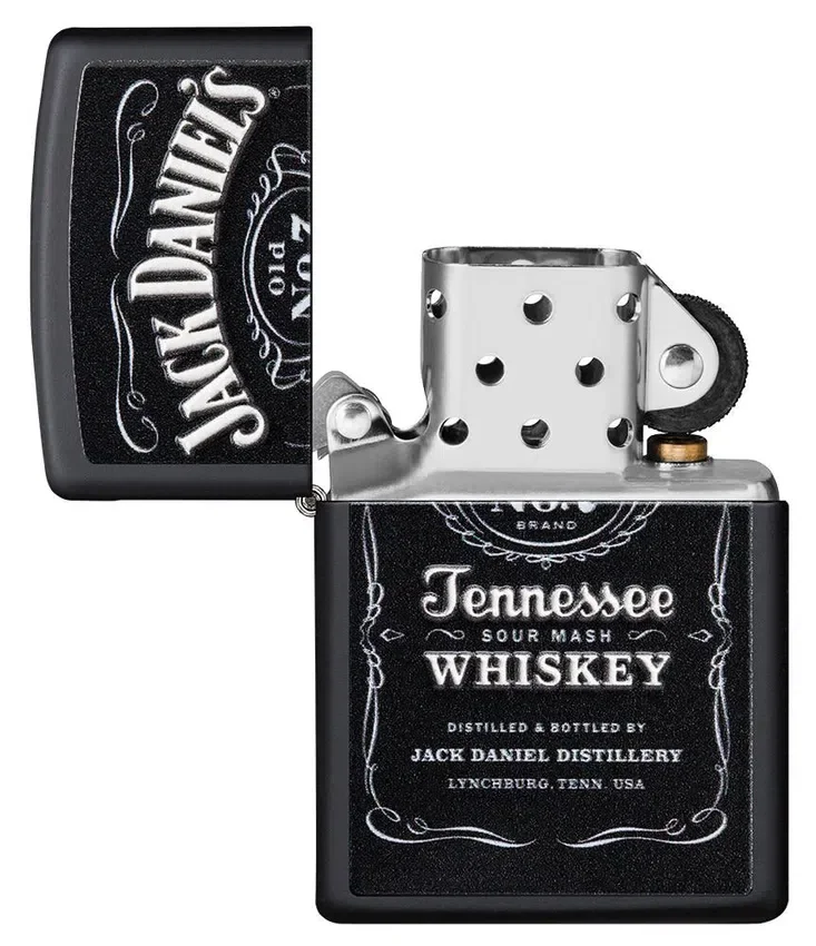 Diseño de etiqueta con estampado texturizado de Jack Daniel’s® Diseño de etiqueta con estampado texturizado de Jack Daniel’s®
