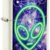 Diseño de extraterrestre luminoso Diseño de extraterrestre luminoso