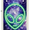 Diseño de extraterrestre luminoso Diseño de extraterrestre luminoso