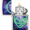 Diseño de extraterrestre luminoso Diseño de extraterrestre luminoso