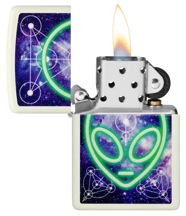 Diseño de extraterrestre luminoso Diseño de extraterrestre luminoso