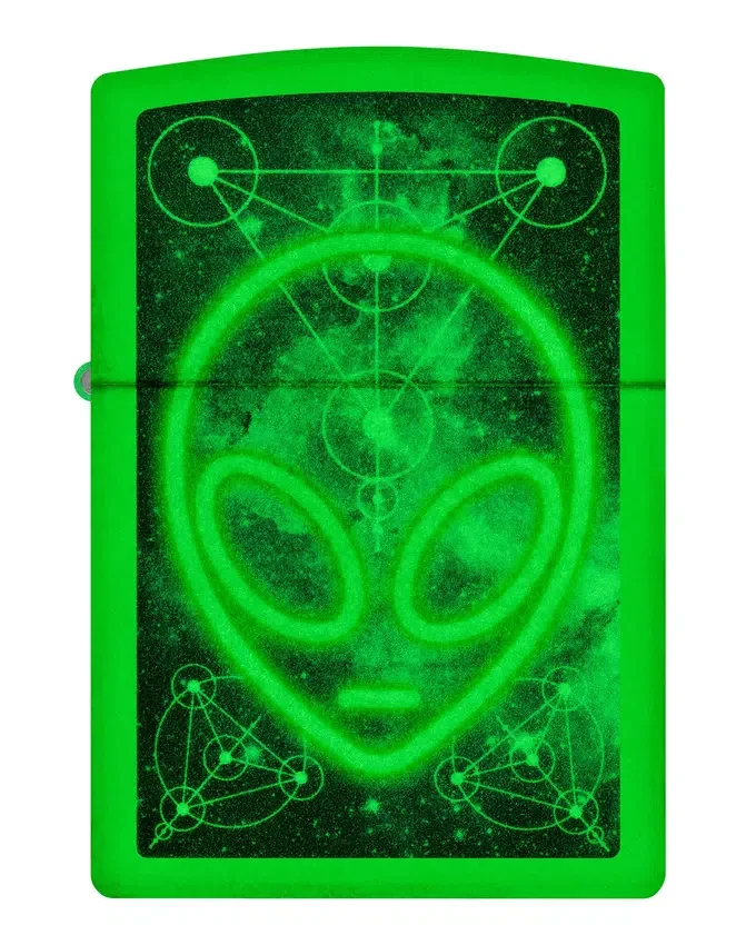 Diseño de extraterrestre luminoso Diseño de extraterrestre luminoso