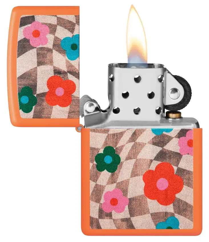 Diseño de flores onduladas Diseño de flores onduladas