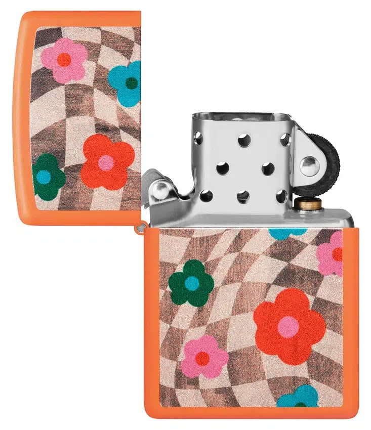 Diseño de flores onduladas Diseño de flores onduladas