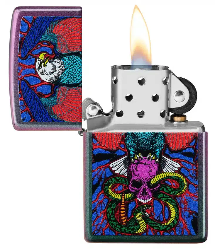 Diseño de águila, serpiente y calavera Diseño de águila, serpiente y calavera