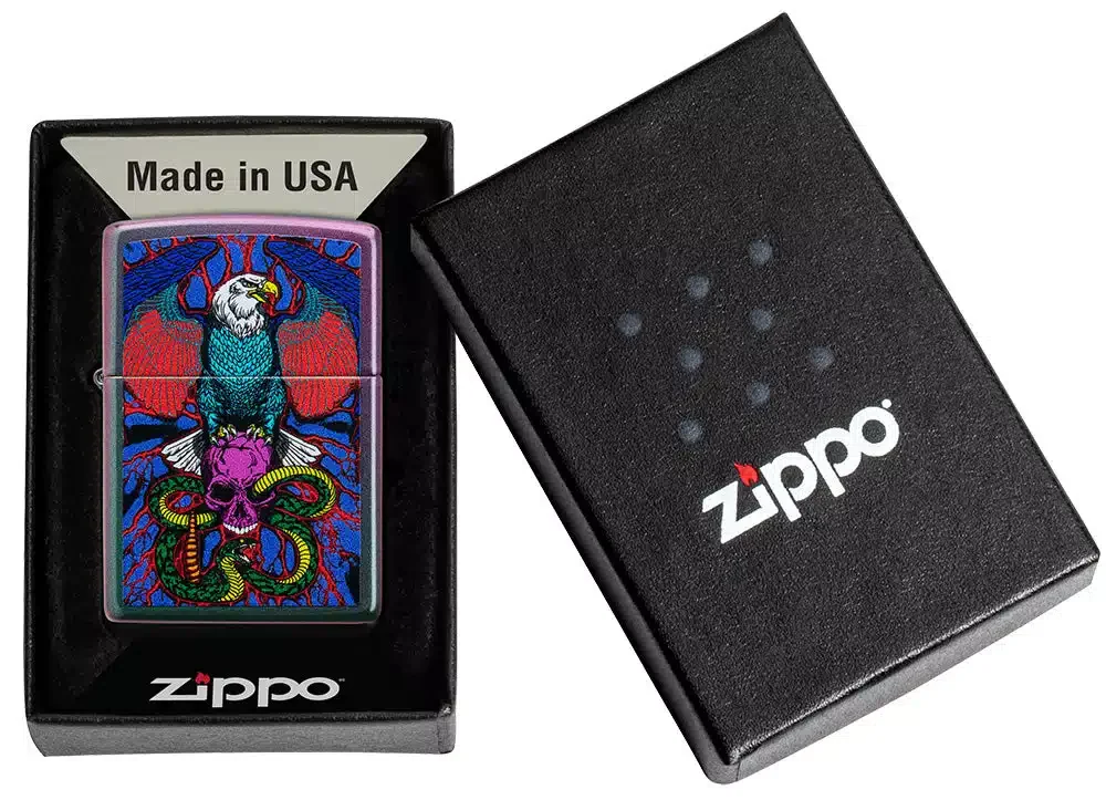 Diseño de águila, serpiente y calavera Diseño de águila, serpiente y calavera