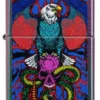 Diseño de águila, serpiente y calavera Diseño de águila, serpiente y calavera