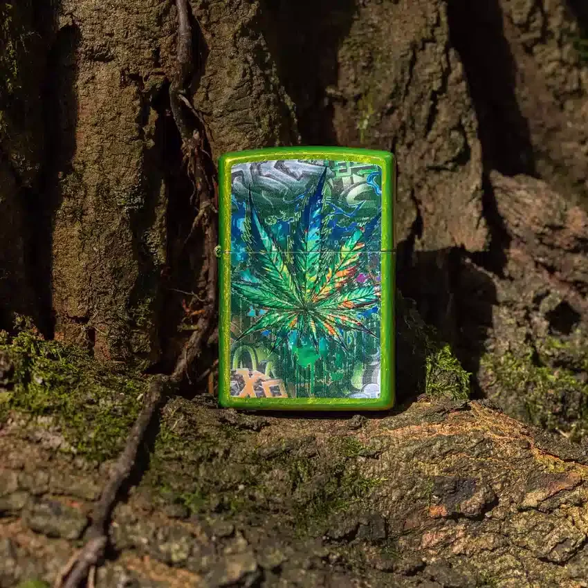 Diseño de hoja de cannabis con estilo graffiti Diseño de hoja de cannabis con estilo graffiti