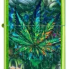 Diseño de hoja de cannabis con estilo graffiti Diseño de hoja de cannabis con estilo graffiti