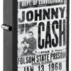 Diseño de Johnny Cash en la prisión estatal de Folsom Diseño de Johnny Cash en la prisión estatal de Folsom