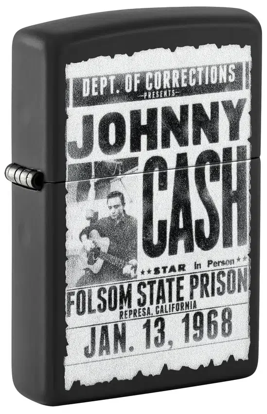 Diseño de Johnny Cash en la prisión estatal de Folsom Diseño de Johnny Cash en la prisión estatal de Folsom