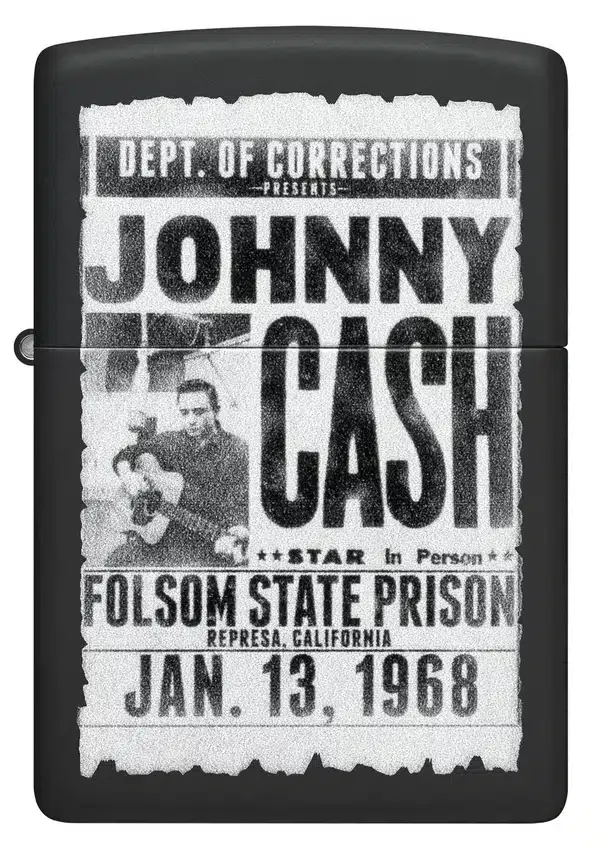 Diseño de Johnny Cash en la prisión estatal de Folsom Diseño de Johnny Cash en la prisión estatal de Folsom