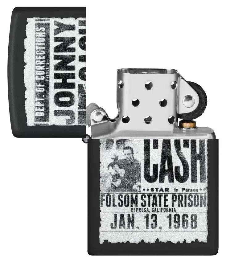 Diseño de Johnny Cash en la prisión estatal de Folsom Diseño de Johnny Cash en la prisión estatal de Folsom
