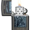 Diseño de la carta de la Muerte Diseño de la carta de la Muerte