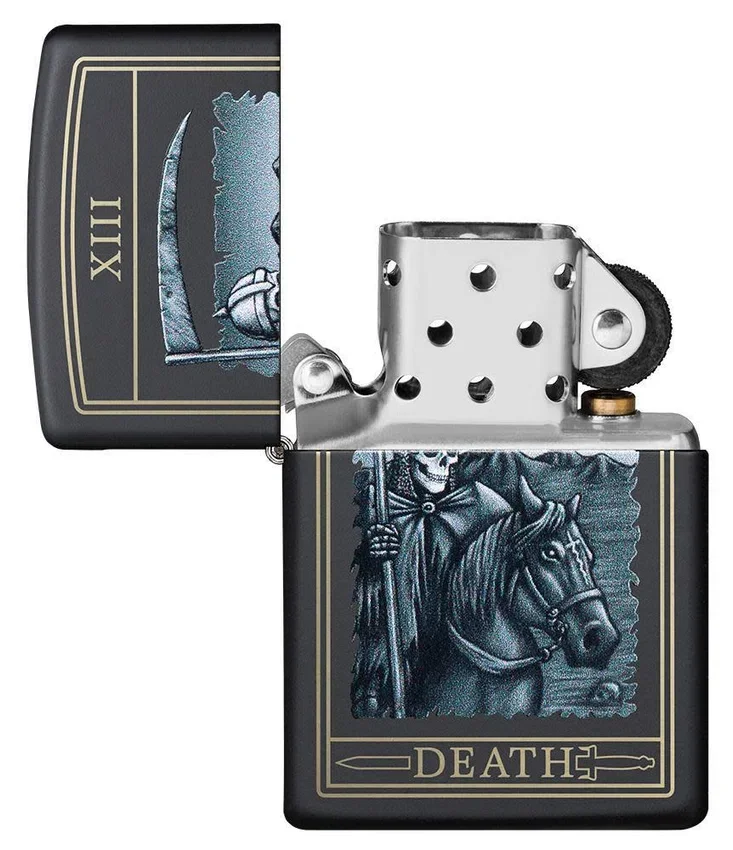 Diseño de la carta de la Muerte Diseño de la carta de la Muerte