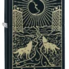 Diseño de la carta del tarot «El Lobo» Diseño de la carta del tarot «El Lobo»