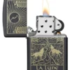 Diseño de la carta del tarot «El Lobo» Diseño de la carta del tarot «El Lobo»