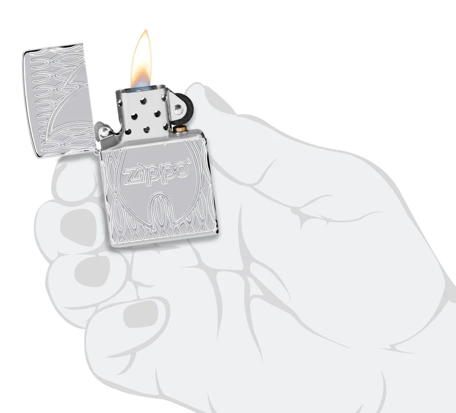 Diseño de la llama zippo Diseño de la llama zippo