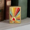 Diseño de llama resplandeciente Diseño de llama resplandeciente