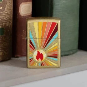 Diseño de llama resplandeciente