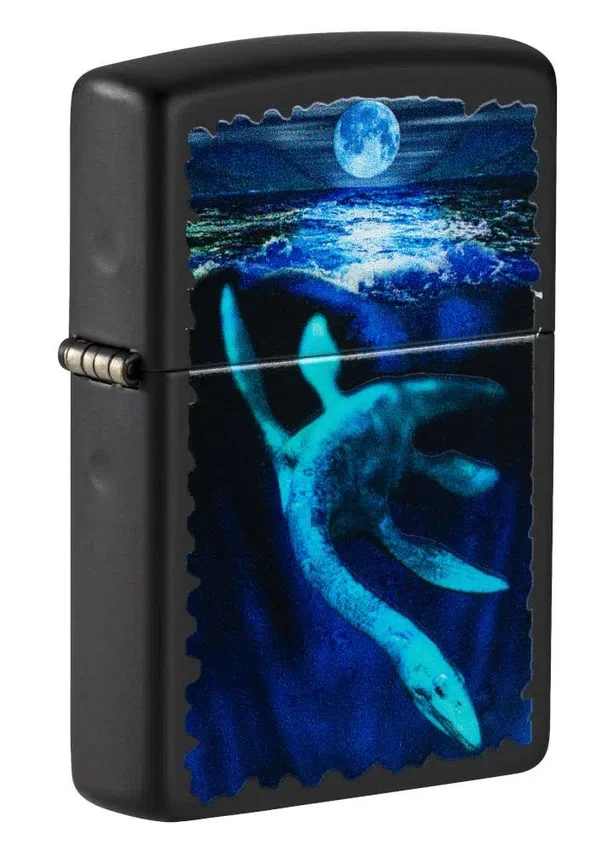Diseño de Loch Ness con luz negra Diseño de Loch Ness con luz negra