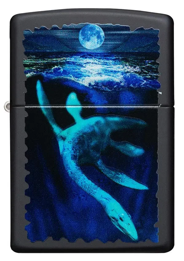 Diseño de Loch Ness con luz negra Diseño de Loch Ness con luz negra