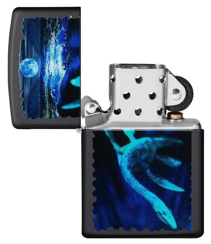Diseño de Loch Ness con luz negra Diseño de Loch Ness con luz negra