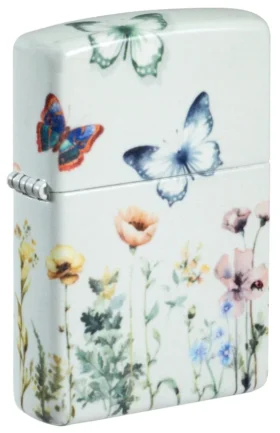 Diseño de mariposas luminosas