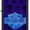 Diseño de motores Harley-Davidson® con luz negra Diseño de motores Harley-Davidson® con luz negra