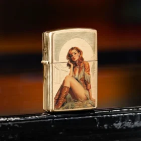 Diseño de pin-up western