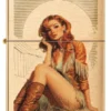 Diseño de pin-up western Diseño de pin-up western