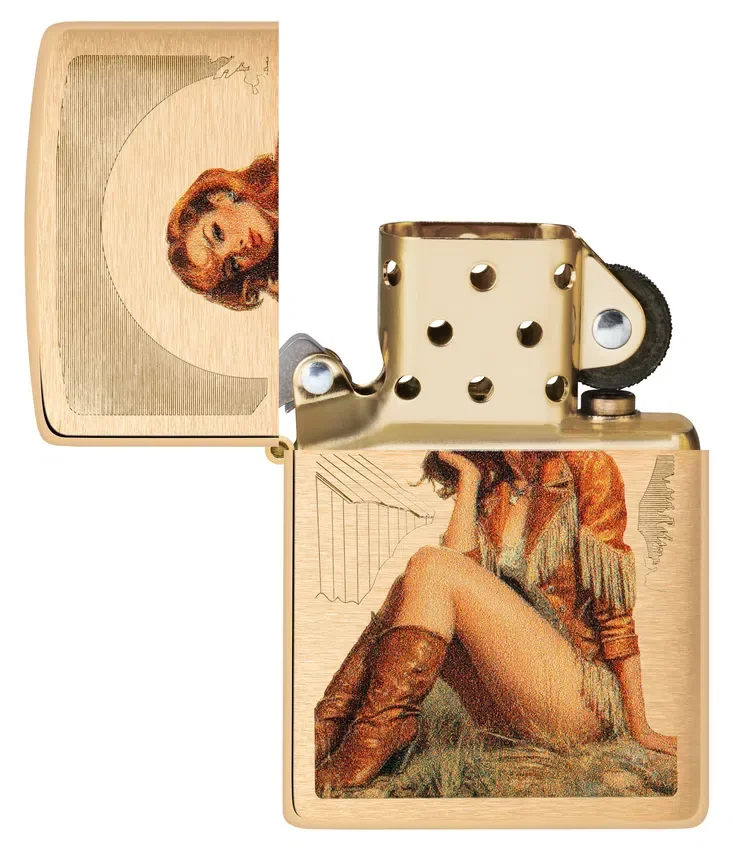 Diseño de pin-up western Diseño de pin-up western
