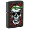 Diseño de Poison con calavera y rosas Diseño de Poison con calavera y rosas
