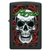 Diseño de Poison con calavera y rosas Diseño de Poison con calavera y rosas