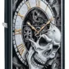 Diseño de reloj con calavera Diseño de reloj con calavera