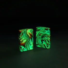 Diseño de remolinos de colores