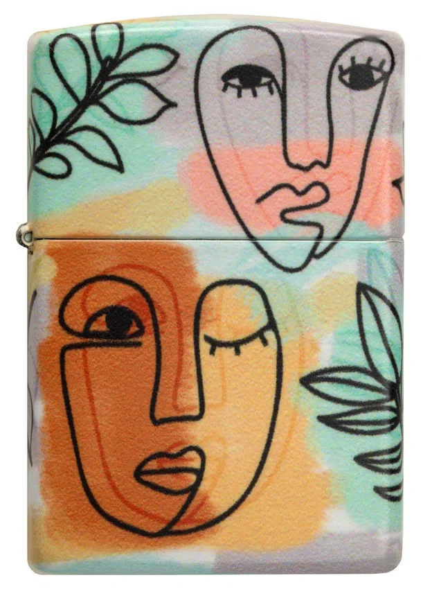 Diseño de rostros abstractos Diseño de rostros abstractos