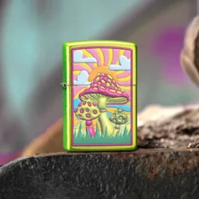 Diseño de setas con lunares