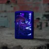 Diseño de setas con luz negra Diseño de setas con luz negra