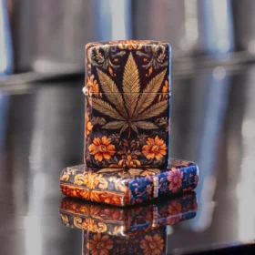Diseño de tapiz de cannabis