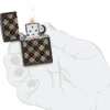 Diseño de tartán de zippo Diseño de tartán de zippo