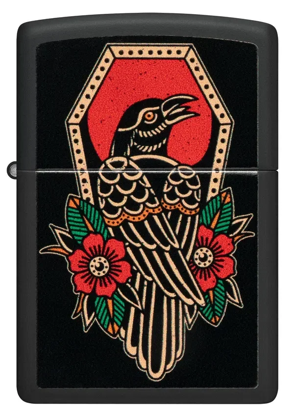 Diseño de tatuaje de cuervo Diseño de tatuaje de cuervo