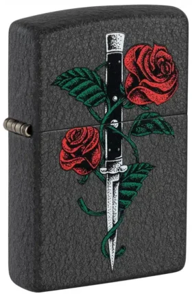 Diseño de tatuaje «Rose Dagger»